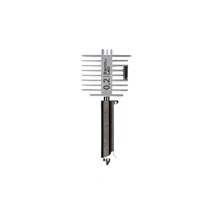 Hotend z dyszą ze stali nierdzewnej do drukarek Bambu Lab z serii A1/A2L - 0,2 mm